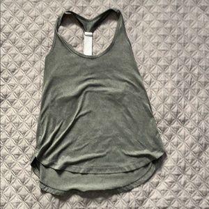 A muscle tee only wore a few times.